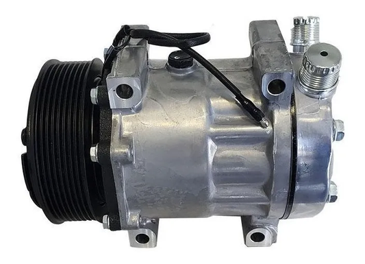 A/C Compressor 709 8PK Ear 12V R134A